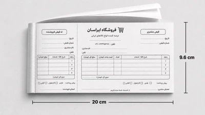قبض تک رنگ با چاپ اختصاصی در سایت چاپ آنلاین چاپاتو